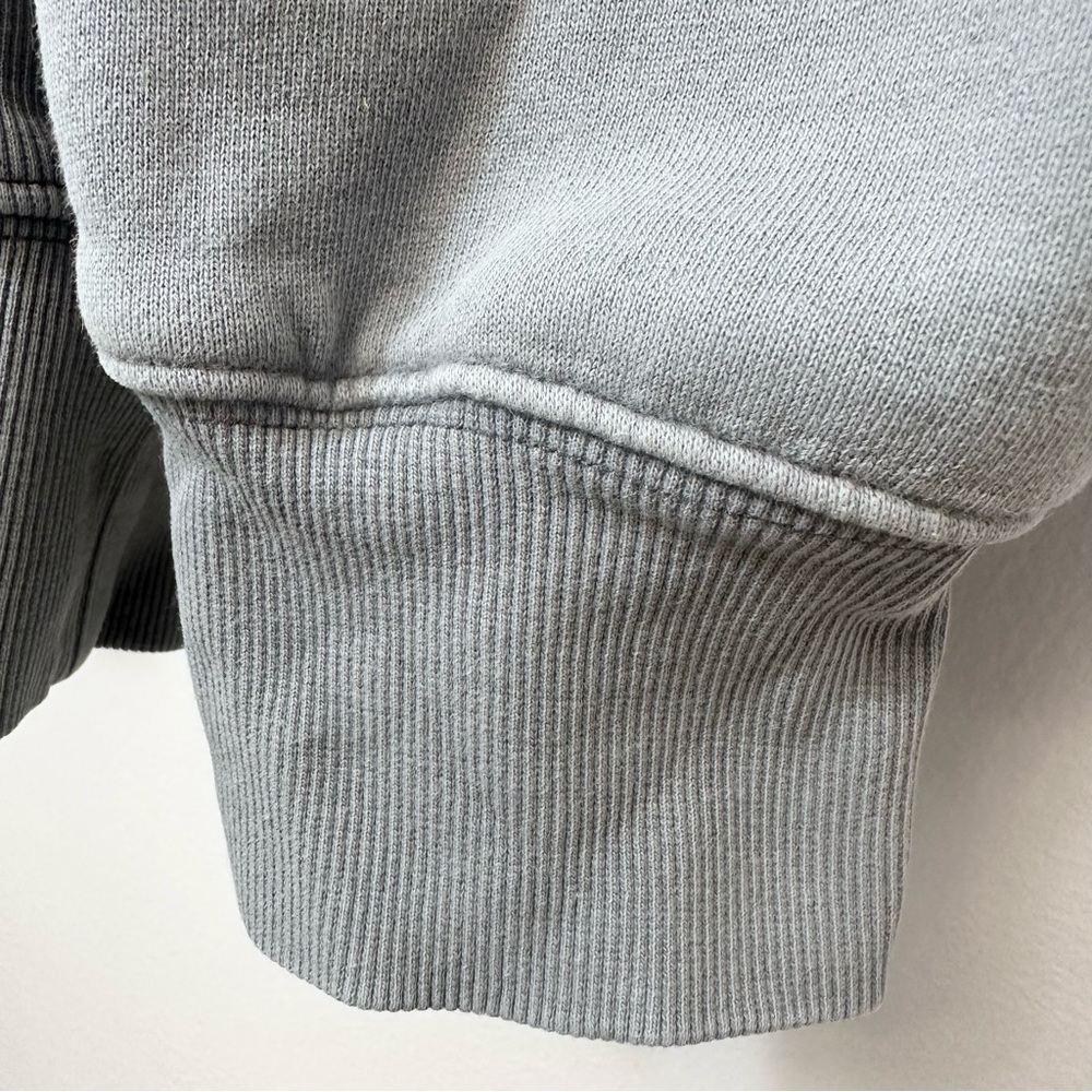 Aritzia TNA Sweatfleece Cozy Fleece BoyfriendFit Crewneck Sweatshirt Medium - Picture 8 of 15